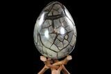 Septarian Dragon Egg Geode - Removable Section #88339-1
